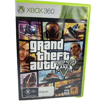 Grand Theft Auto V (GTA 5) Xbox 360 Video Game PAL No Manual Fast Free Post