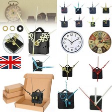 UK Quartz Clock Movement Mechanism Sweep Silent Wall Repair DIY Kit Replacement