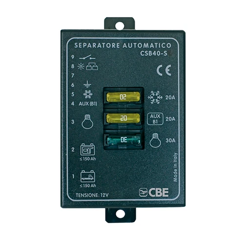 Csb40/S Separatore Automatico Caricabatterie Servizio CBE 402740