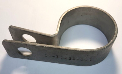 Steel P-Clamp 2-1/2'' (63.5mm) x 1-1/4'' Wide, 11/16'' Hole, Muffler Clamp