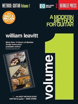 Modern Method for Guitar - Volume 1 Book/Online Media by William Leavitt...