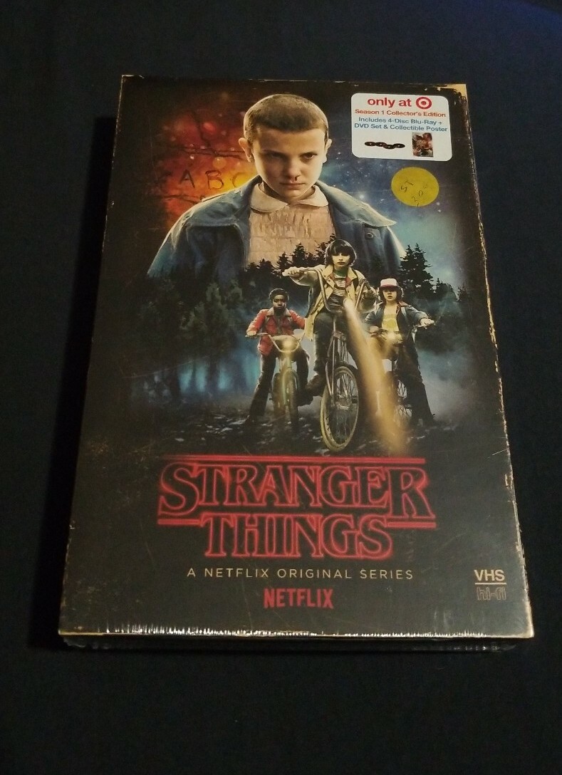 Stranger Things Season 1 Target Exclusive 4 Disc Blu-Ray