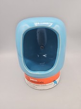 Hooded Ceramic Bird Feeder - Blue For Small Birds No Spill by Petco New