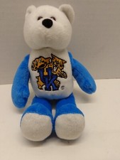 University of Kentucky, UK Blue/White Bear 9" pellet filled.