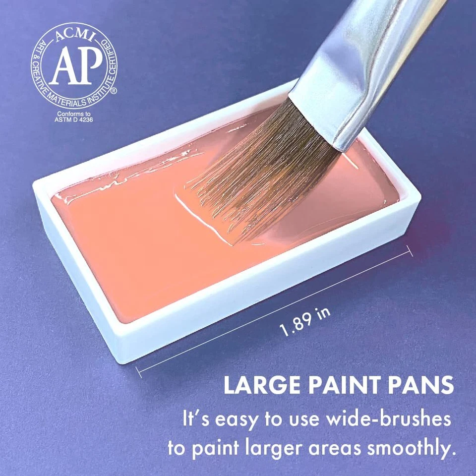 Набор акварельных красок Gansai Tambi 24 цвета традиционные японские художественные принадлежности - Изображение 3 из 4