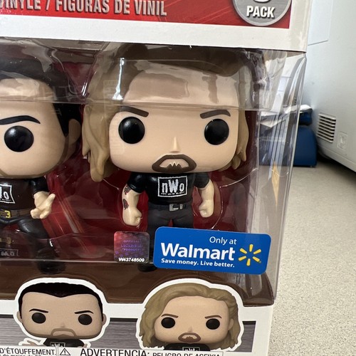 Funko Pop! 3 Pack WWE New World Order Hulk Hogan Scott Hall Kevin Nash Walmart - Picture 4 of 11