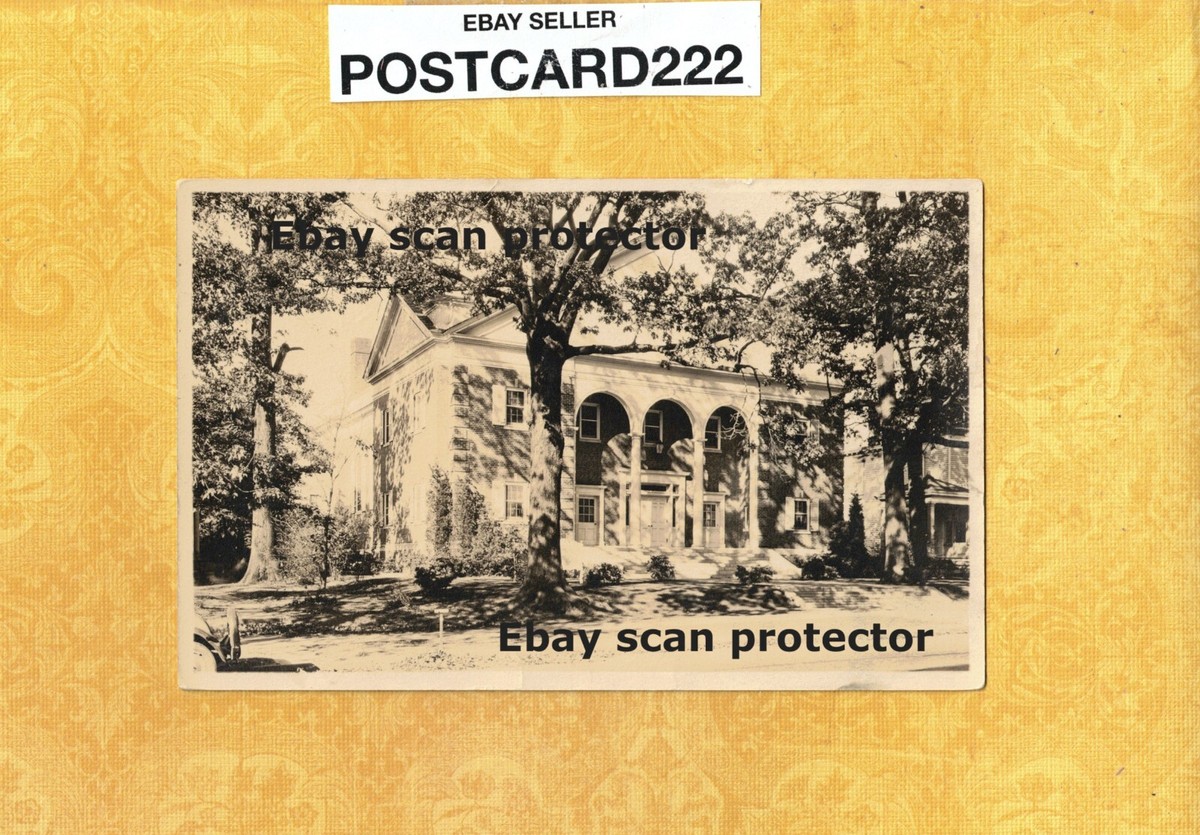 X RPPC building ukn location 1901-39 UDB real photo postcard