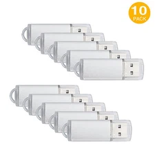 10 Pack 4GB Flash Memory Stick USB 2.0 Flash Drive High Speed Thumb Pen Storage