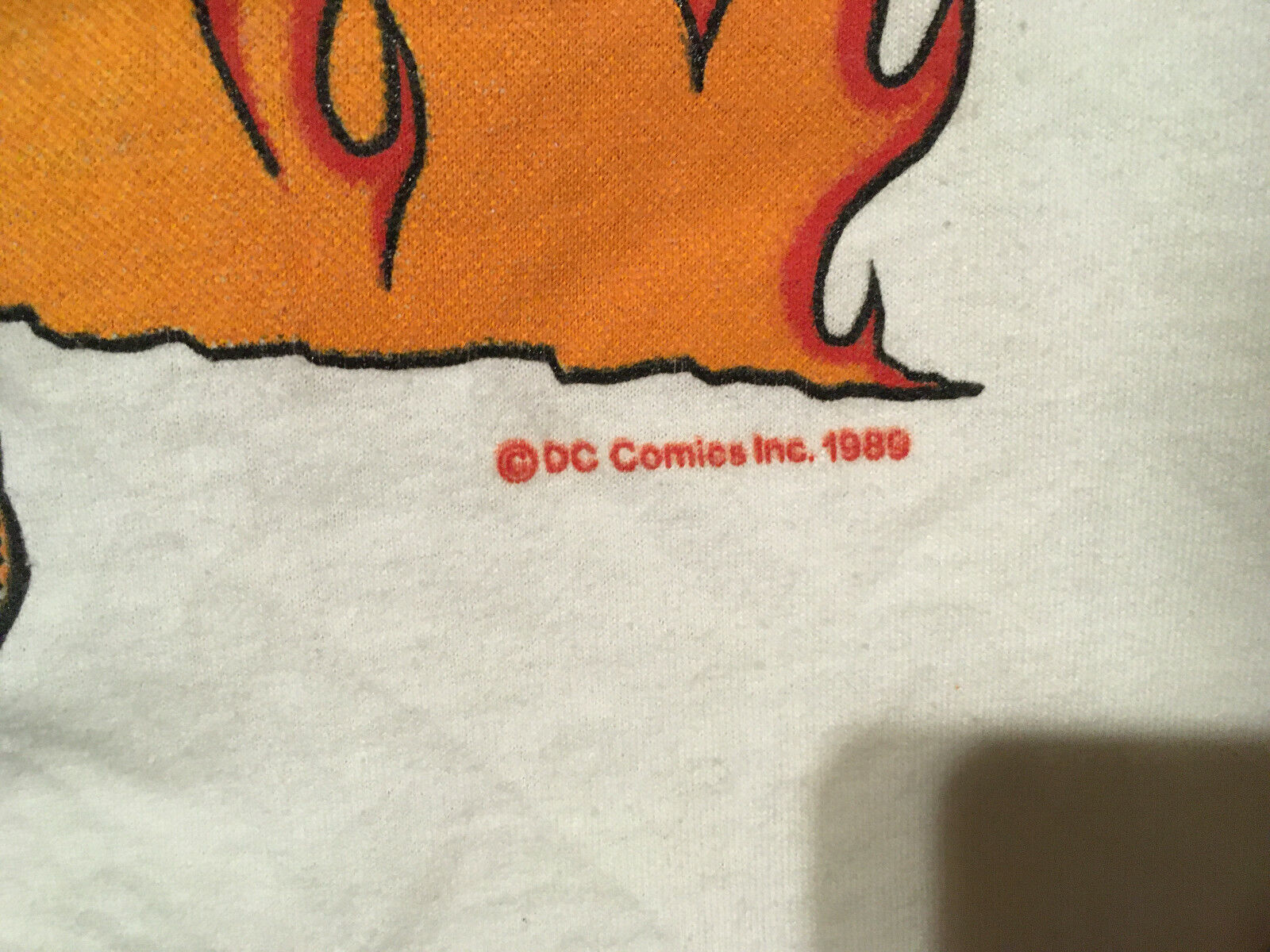 1989 DC COMICS BATMAN JOKER WITH CANE MEDIUM SHIR… - image 4