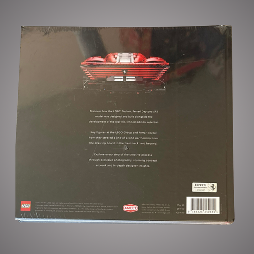 LEGO TECHNIC Ferrari Daytona SP3 Book “The Sense Of Perfection” - IN HAND - Picture 2 of 2