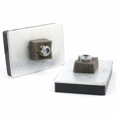 GUY'S MAGNETS 10x MagPad. Super strong magnet clamp anchor mount for vehicle / boat. M6 Thread