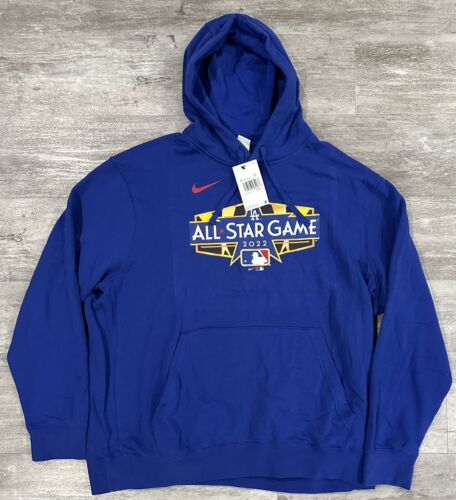 Nike Los Angeles Dodgers Fleece Lined 2022 All Star Game Hoodie Mens Sz 2XL NEW - Picture 2 of 8