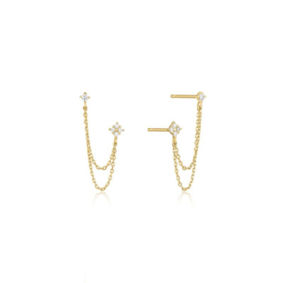 Pendientes  de Ley 925 para Mujer, Aretes de Flor
