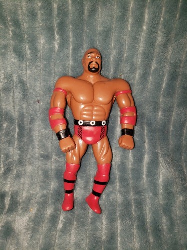 WWF WWE Wrestling Justoys Bend-Ems Series 3 Ahmed ...
