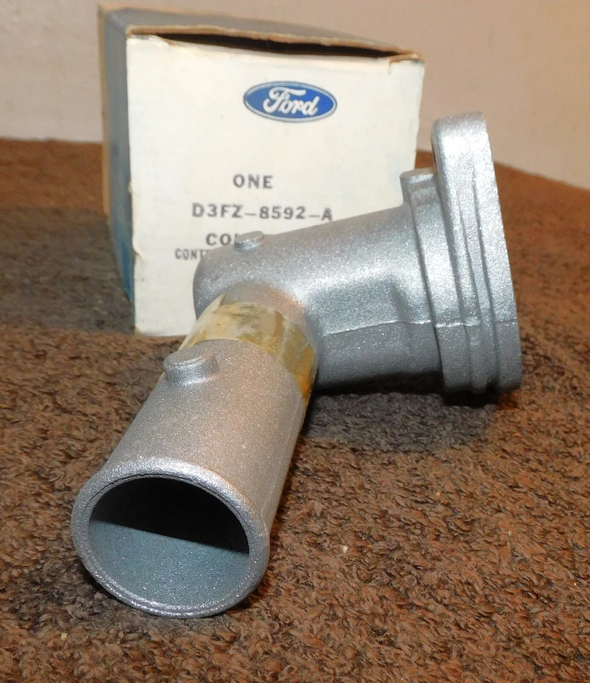 Ford Pinto Bobcat 1973 1974 nuevo 2,0 L termostato carcasa conector de salida de agua Foto 3 de 4