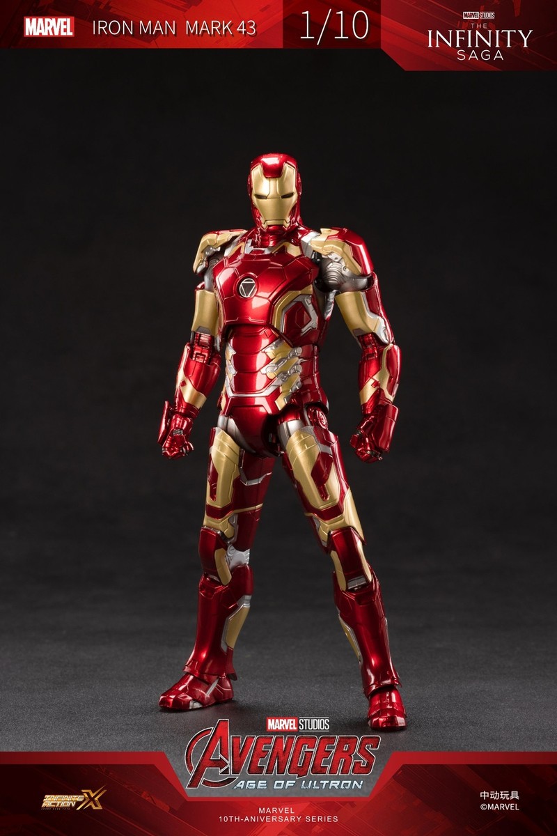 Mark Xlv Zd Toys Juguetes De Iron Man Mark 45 ZD Toys Marvel