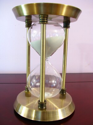 Hourglass/Sandtimer. 11 inches tall. Brand New. Lovely gift or Keepsake.