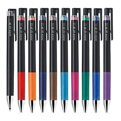Pilot Juice Up 04 Ultra Fine Point Gel Pens 10 Color Set Retractable