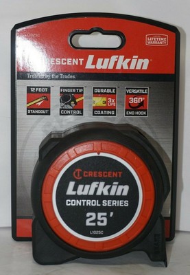 (RI4) Crescent Lufkin L1025C 25ft. Control Series Tape Measure (New) 
