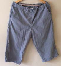 Athletic Works Women's M Activewear Capri Gray Pull On Fit 33-36x15-3/4 p6-142