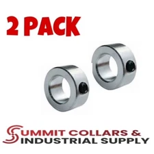 3” Bore Set (2 PCS) collar, stop zinc plated Free Ship