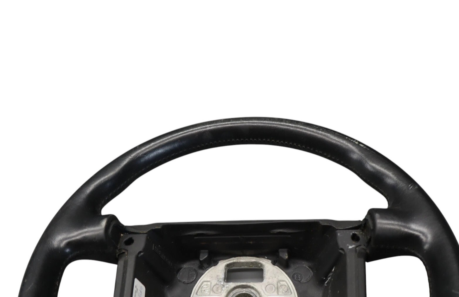 03-10 Bentley Continental GT Flying Spur Driver Power Steering Wheel Black Oem