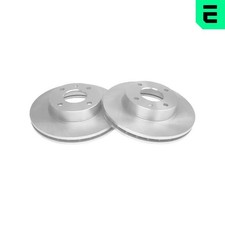 2x Bremsscheibe OPTIMAL BS-2150C für FORD SIERRA 2 Turnier BNG GBG GB4 GBC 1 BNC
