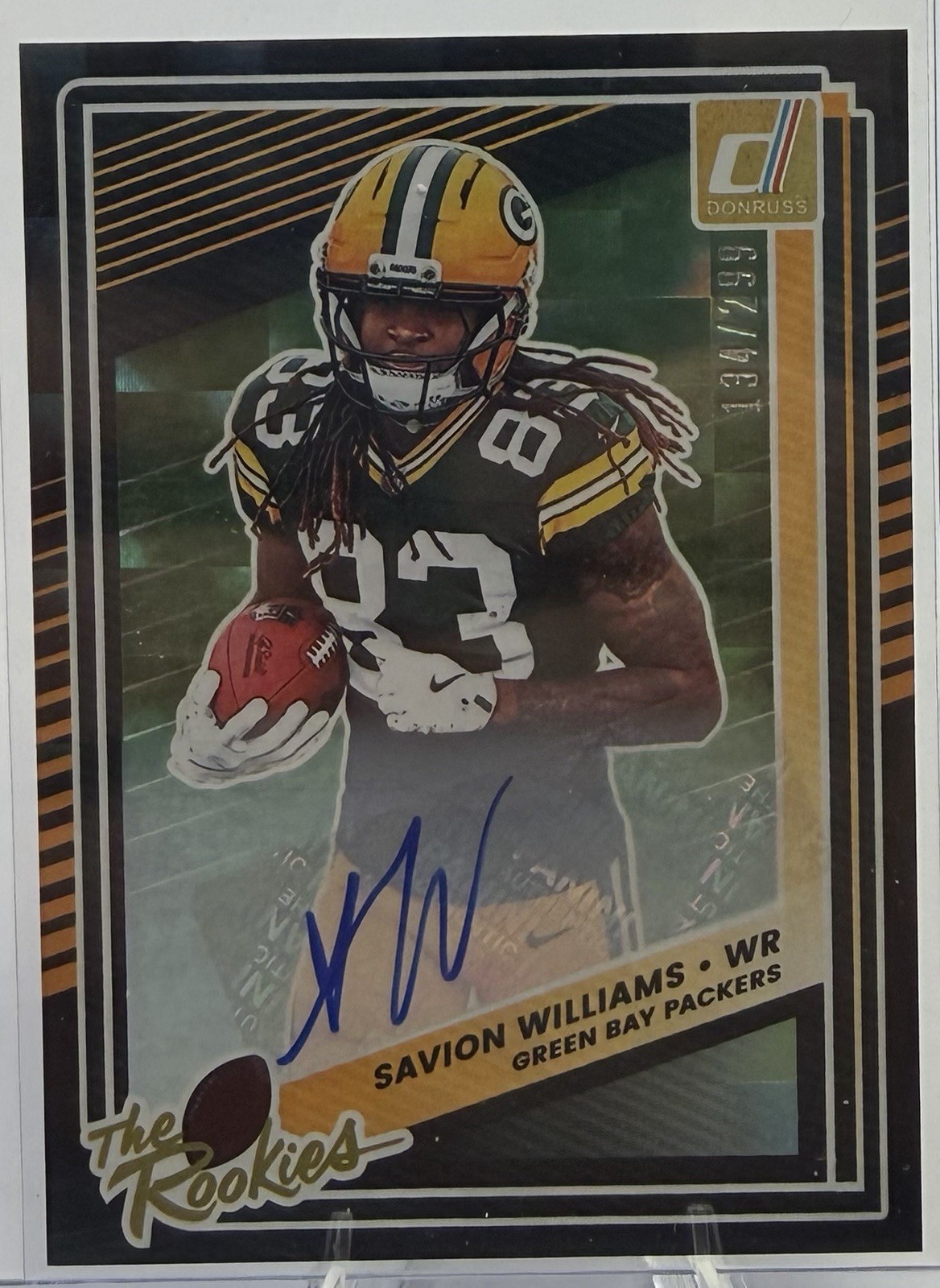2025 Panini Donruss - The Rookies Savion Williams #36 Autographs /299 (AU, RC)