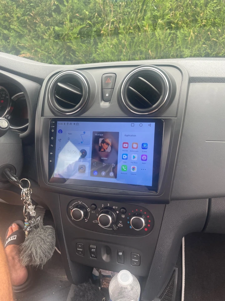 Autoradio Android 9” per Renault Dacia Logan 2 / Sandero (2014–2019) – GPS Navi - Immagine 4 di 4