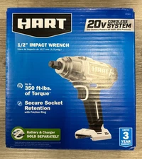 BRAND NEW Hart 20V 1/2" Impact Wrench (HPIW01) ON SALE !!