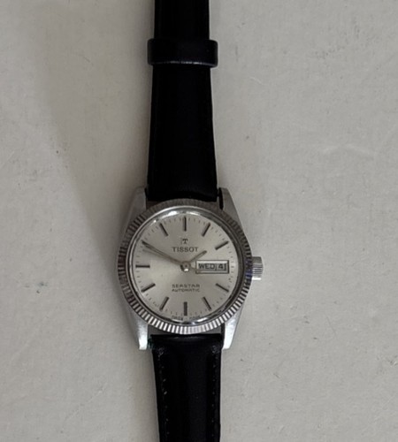 Vintage Tissot Seastar Automatic Date Ladies Watch working - Picture 11 of 12