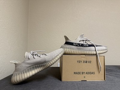 adidas Yeezy Boost 350 V2 SPLY-350 Gray Black Low Top Primeknit Sneaker
