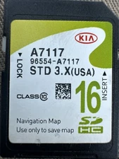 2015-2016 Forte / Forte Koup GPS Navigation Memory SD Card U.S Map 96554-A7117