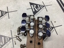 70 s Japan Chrome Tuners Tuning Keys Pegs 3x3