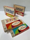 Vintage Milton Bradley Jeopardy 7, 8, 10, & 12th Edit. Board Games 1960S & 1970S