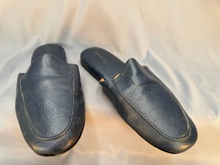 "Maurio Moda" D 43 44 men's leather slippers men's leather slippers