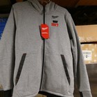 New Milwaukee M12 Hoody Heated Grey Jacket Size XL & Charger ~ NO BATTERY — photo 1