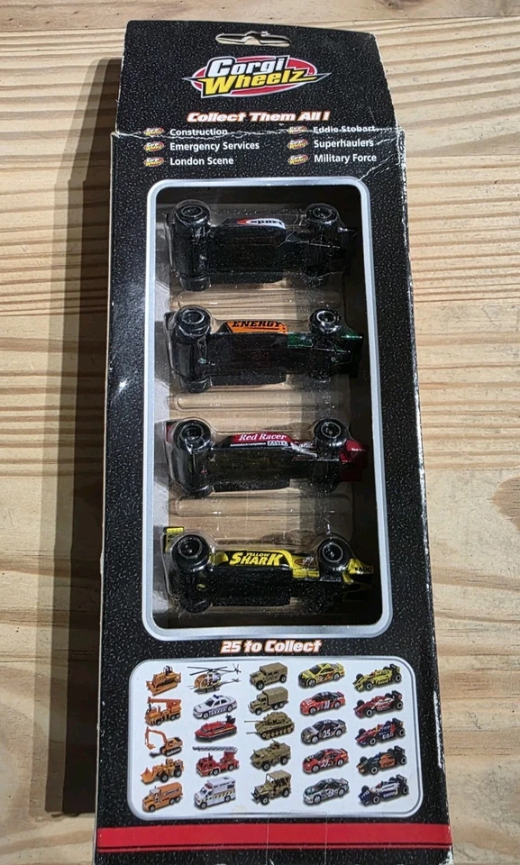 Corgi Wheelz F1 - Indycar 5 Pack, Very Rare Set, Vintage - Image 2 of 4