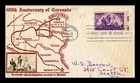 DR JIM STAMPS US COVER CORONADO 400TH ANNIVERSARY FDC SCOTT 898 CROSBY PHOTO