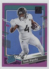 2023 Panini Clearly Donruss Rated Rookie Purple 65/199 Tank Bigsby #84 0zd6
