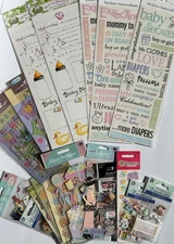FUN Jolee's Boutique Vintage Stickers NIP- Theme: NEW Baby /Baby Shower "Bundles