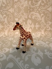 Safari Limited Hard Plastic Giraffe Figurine Pretend Play Zoo 1998