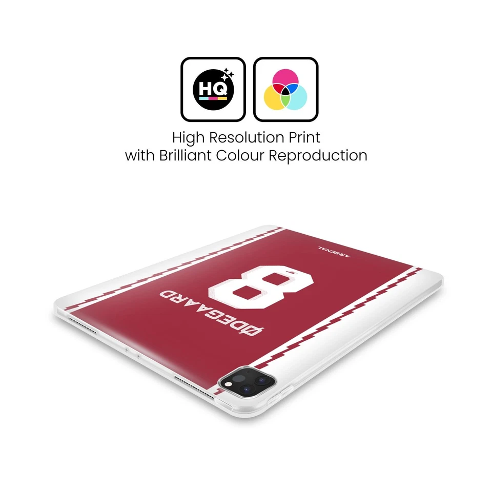 OFFICIAL ARSENAL FC 2022/23 PLAYERS HOME KIT GEL CASE FOR APPLE SAMSUNG KINDLE - Image 2 of 4