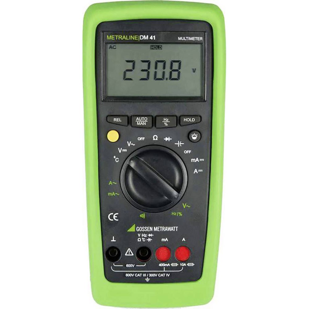Gossen Metrawatt Metraline DM41 Multimeter 4000 Count CAT III/IV