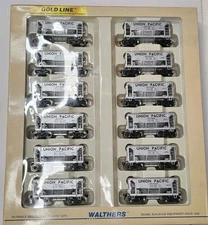 932-4473 Walthers Gold Line Union Pacific Ore Cars 12-Pack
