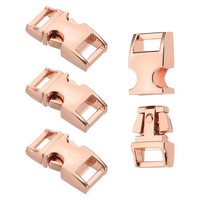 4Pcs 10Mm Schnellverschluss FüR MetallbüGel Ersatzclips RoséGold