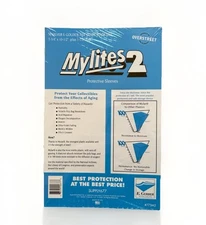 50 Mylites 2 Mil Mylar Comic Book Bags Silver/Golden Age 7 3/4 x 10 1/2 E Gerber