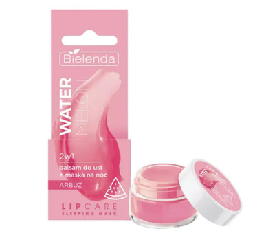 Bielenda Watermelon Lip Balm 2 in 1 Day Night Lip Mask with Shea Butter 10 g
