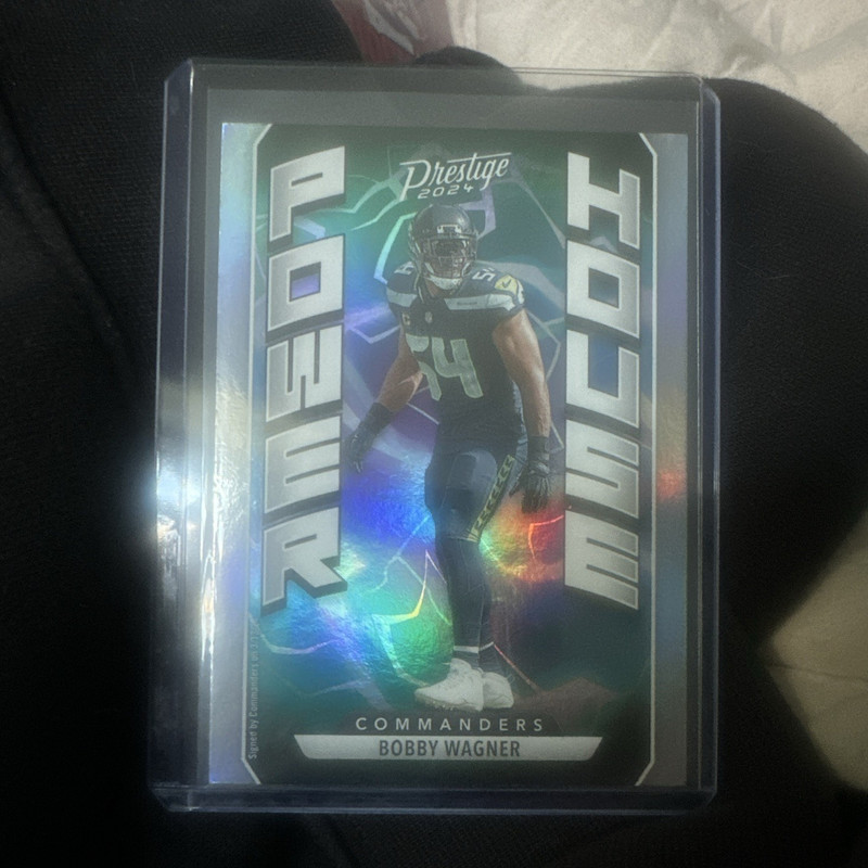 Panini Prestige 2024 PowerHouse Bobby Wagner #PH-BWR Commanders Seahawks NFL