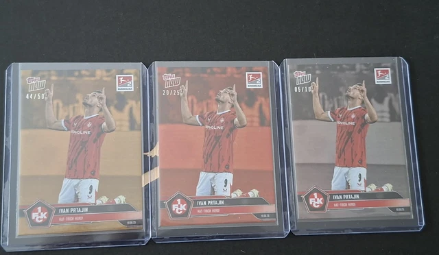 Topps NOW Bundesliga 25/26 - Ivan Prtajin - Kaiserslautern EN Lot /50/25/10